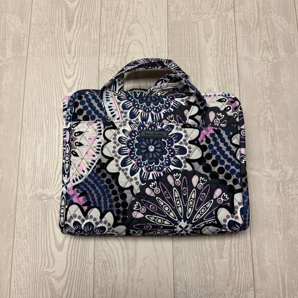 Vera Bradley Mimosa Medallion Hanging Travel Organizer Cosmetic Toiletry Bag